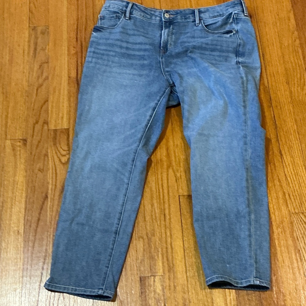 Old Navy Slim Straight Blue Jeans-Women’s